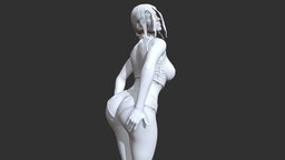 Dancer woman 3d printable 3D Model