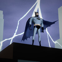 Batman : The Animated series intro scene.