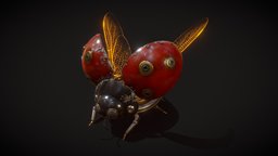 Ladybug steampunk animated