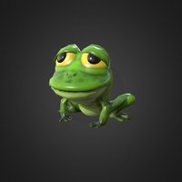 Toon Frog Animated for ABC for Kids