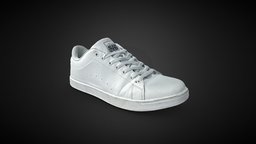 New Yorker Shoe Sneakers White 3D Scan