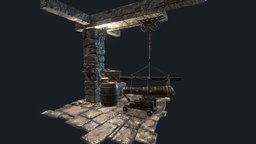 Medieval dungeon set