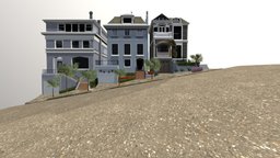 San Francisco Houses with 4k Poly Limit
