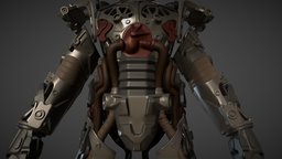 Fallout 4 Power Armor Frame for 3D print