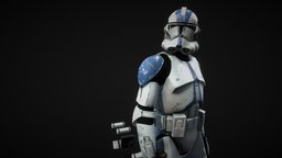 Clone trooper phase 2 501st elite legion