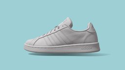 Adidas Grand Court Shoe 3D Scan (No Texture)
