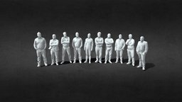 10 Low Poly People vol 5