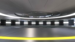 Sci-fi Portal & Gallery for Product Showcase