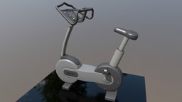 Exercise Bike (Low Poly)