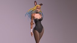 Bunny Girl | 3D print model [Update version]