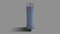 Industrial Vertical Storage Tank
